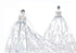 Elegant Lace Wedding Dresses for Women Luxury Sleeveless Deep V-Neck Bridal Gowns Sweetheart Wedding Gown